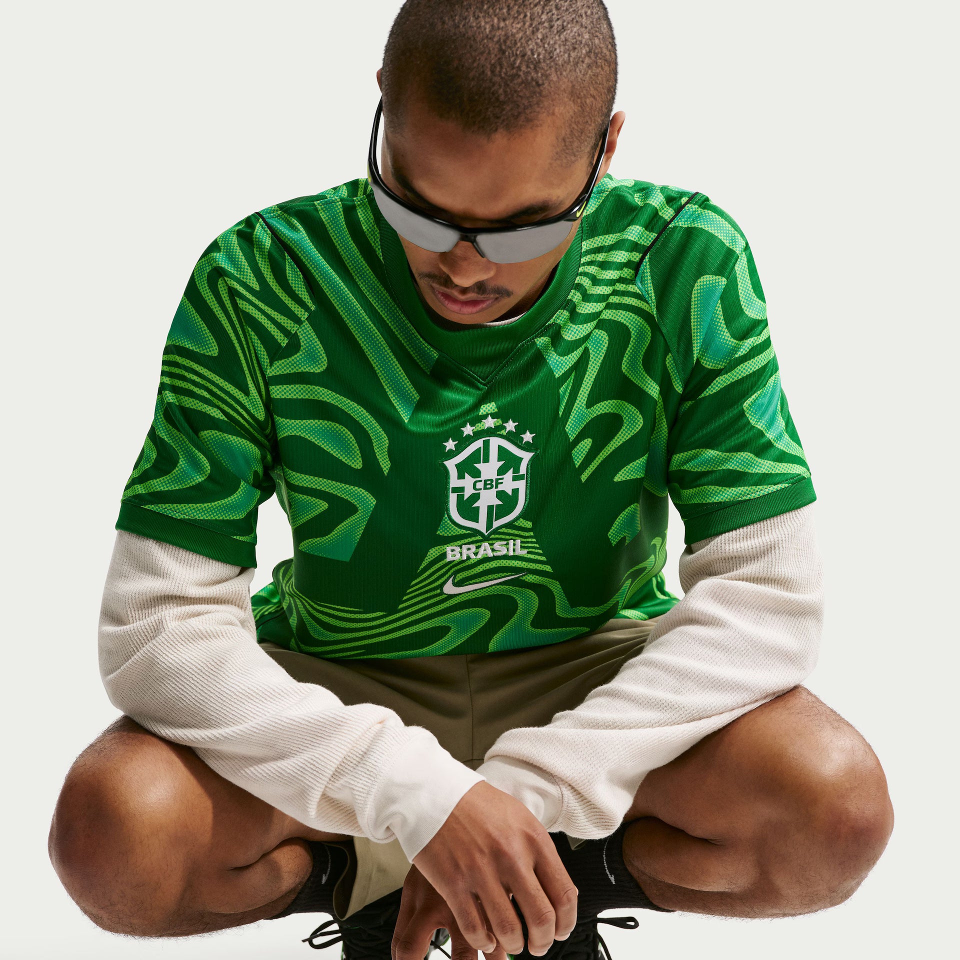 Camisa de Goleiro Brasil 2026 Torcedor Pro