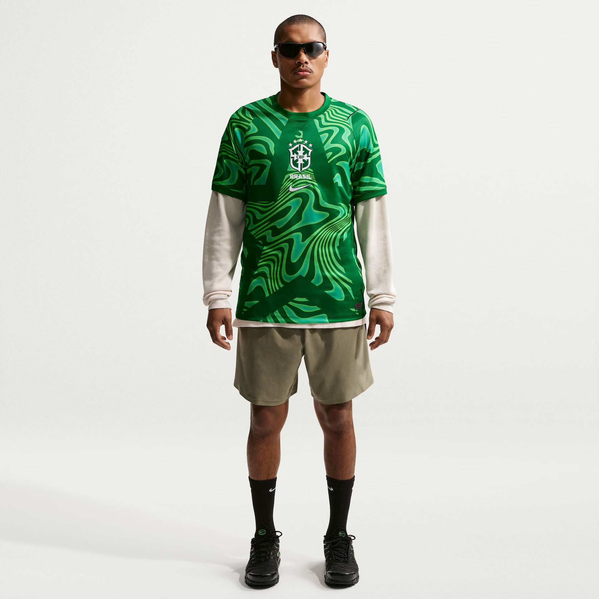 Camisa de Goleiro Brasil 2026 Torcedor Pro