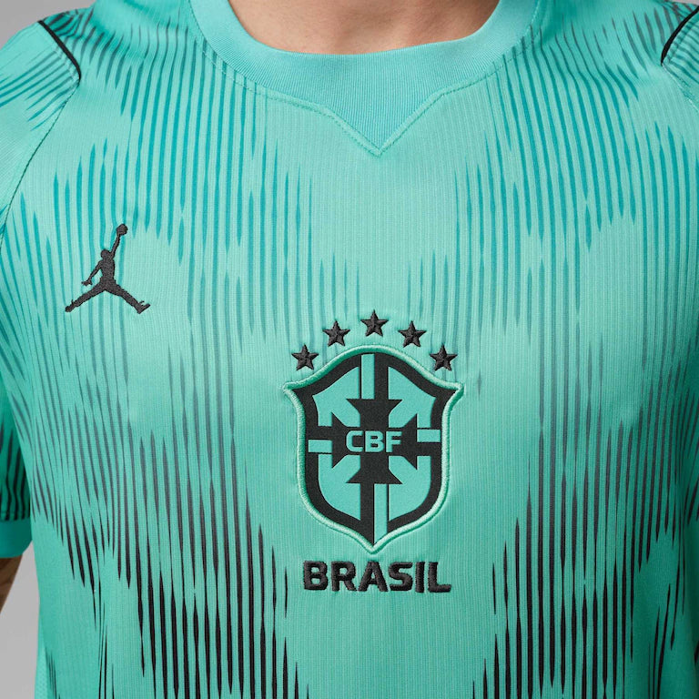 Camisa de Goleiro Brasil Jordan 2026/27 Torcedor Pro Masculina