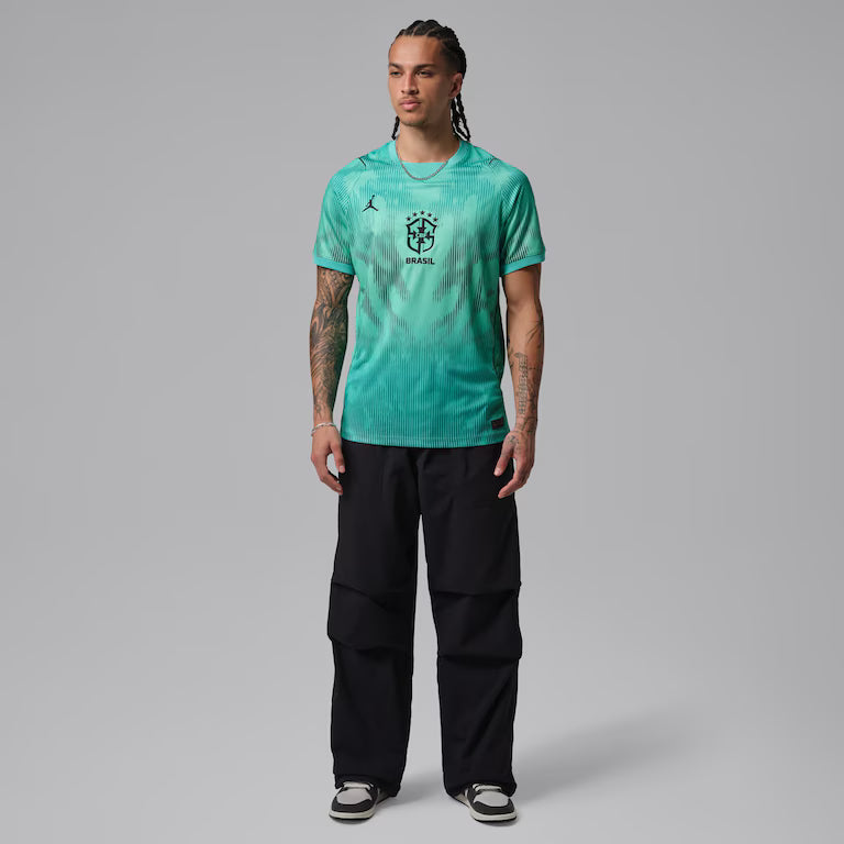 Camisa de Goleiro Brasil Jordan 2026/27 Torcedor Pro Masculina