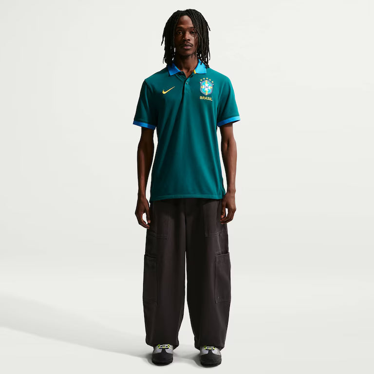 Camisa Polo Brasil Dri-FIT Masculina