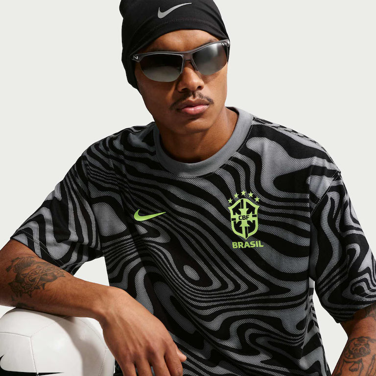 Camiseta Brasil Nike AOP Masculina