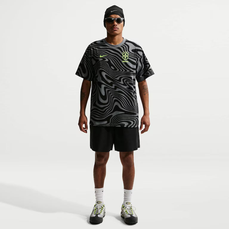 Camiseta Brasil Nike AOP Masculina
