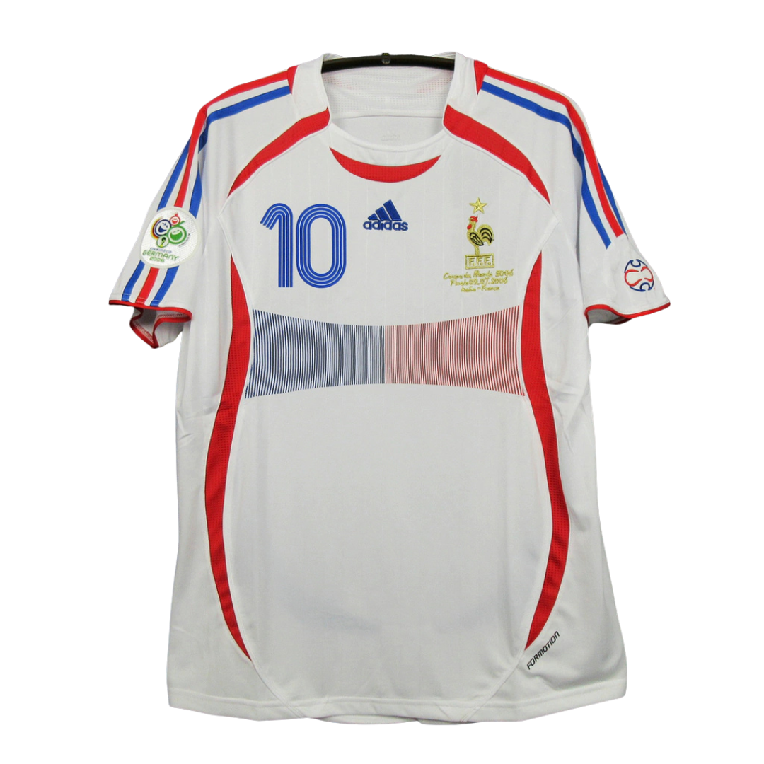 Camisa Retrô Da França - 06/07 Branca