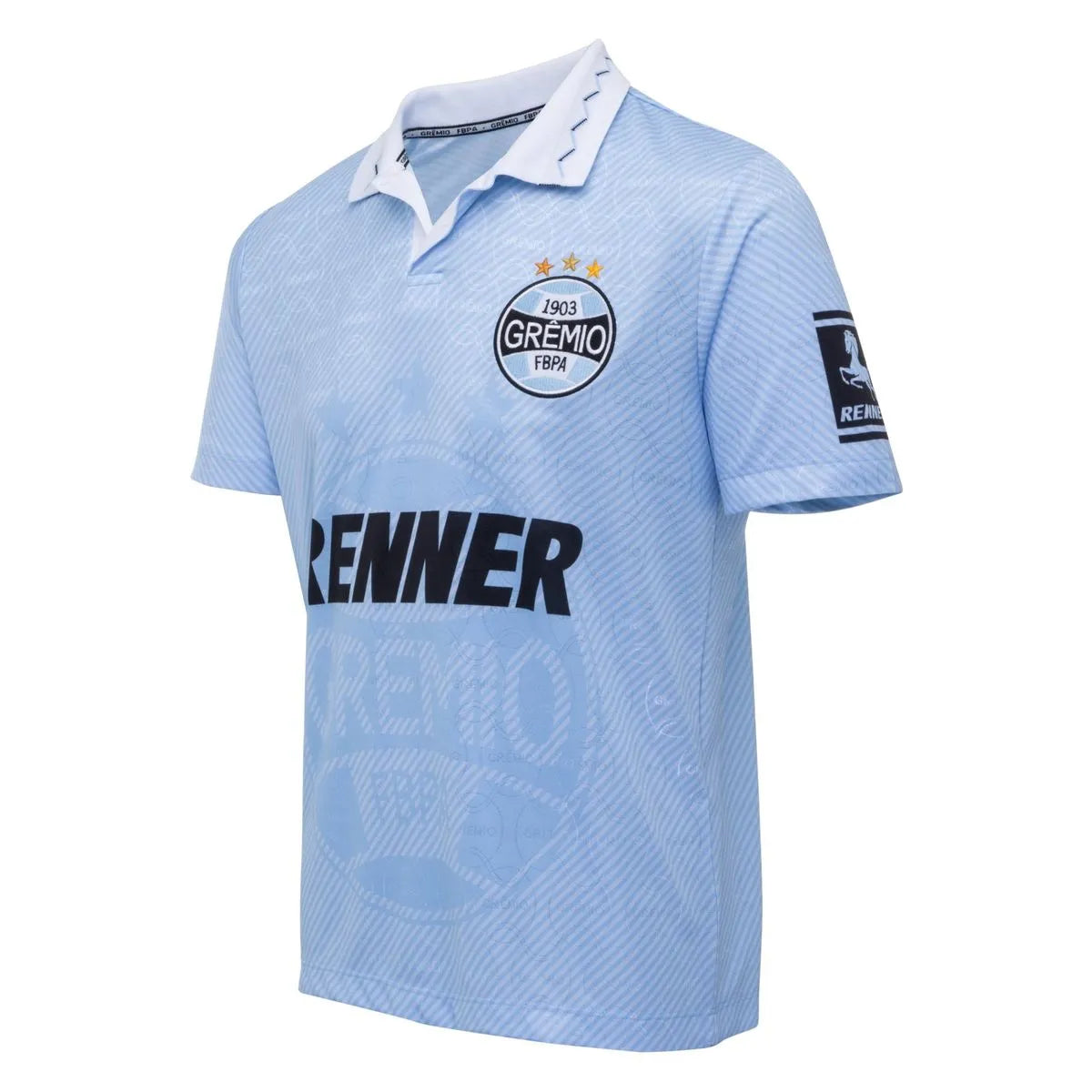 Camisa Grêmio Retrô 1995 Masculina Celeste