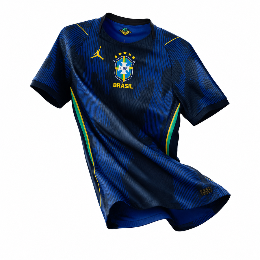 Camisa Brasil Jordan II 2026/27 JOGADOR Masculina