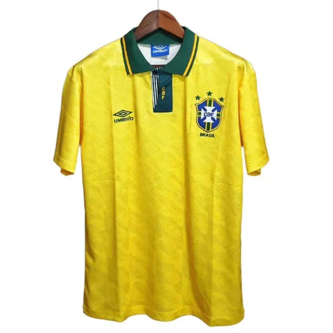 Camisa Brasil Retrô I 1993 Torcedor Amarela Masculina
