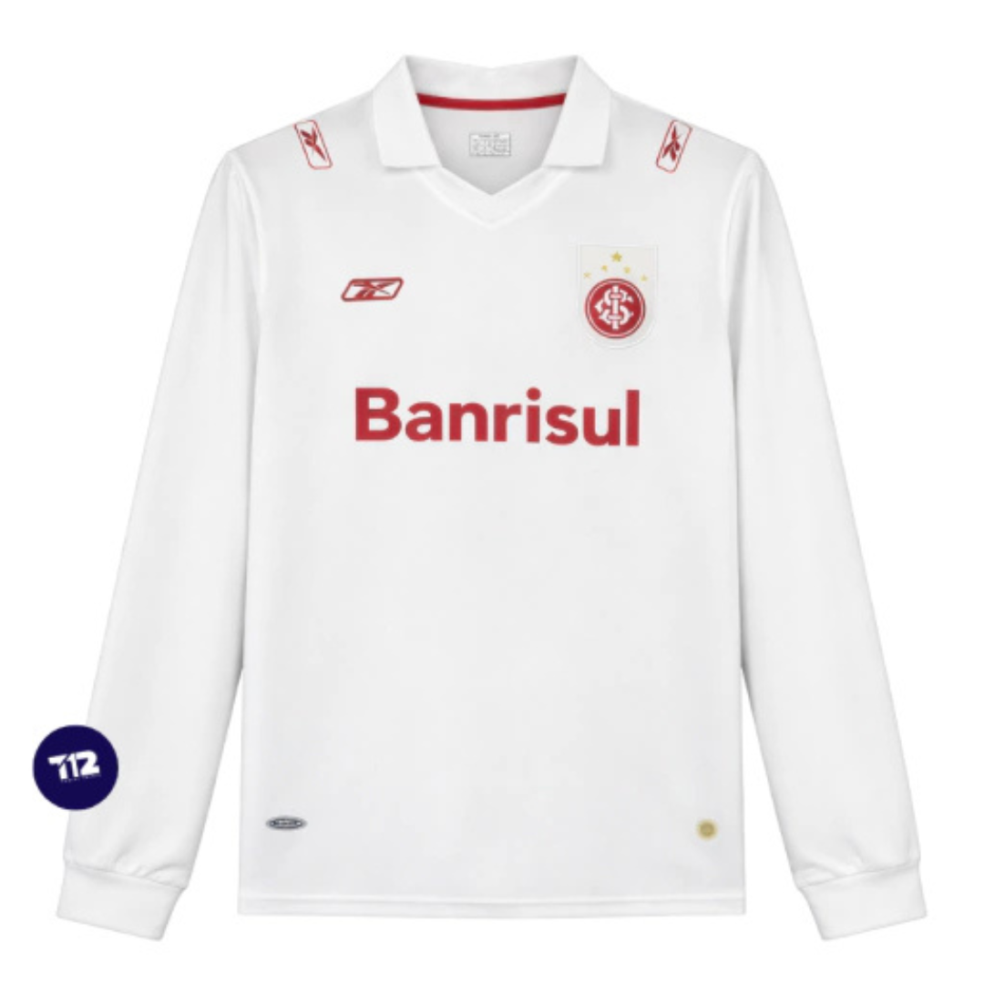 Camisa Manga Longa Internacional Retrô 2006 - BRANCA