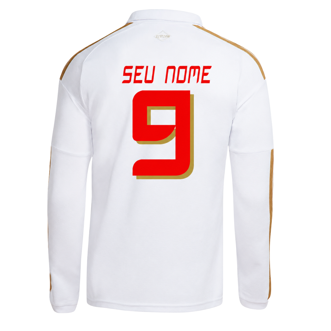 Camisa Manga Longa Internacional II 26/27 Campeão do Mundo (世界王者)