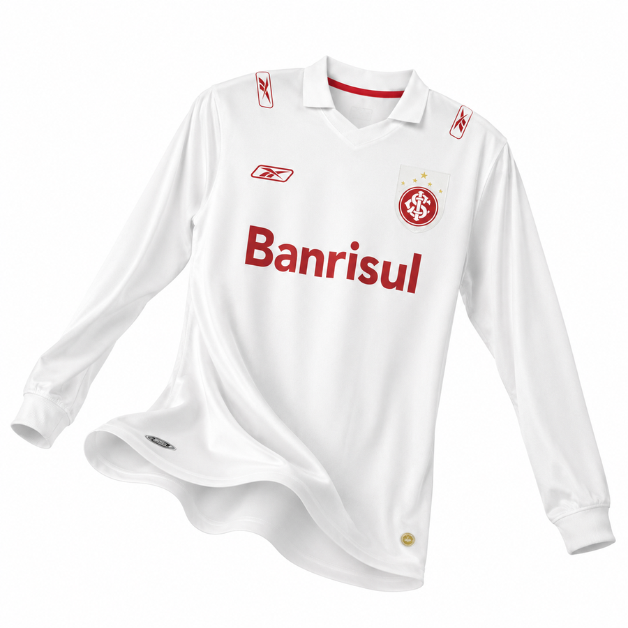 Camisa Manga Longa Internacional Retrô 2006 - BRANCA