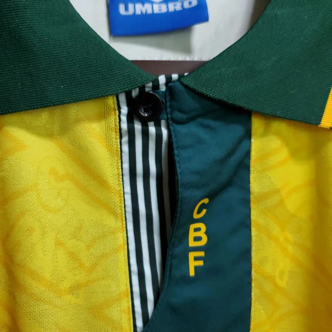 Camisa Brasil Retrô I 1993 Torcedor Amarela Masculina