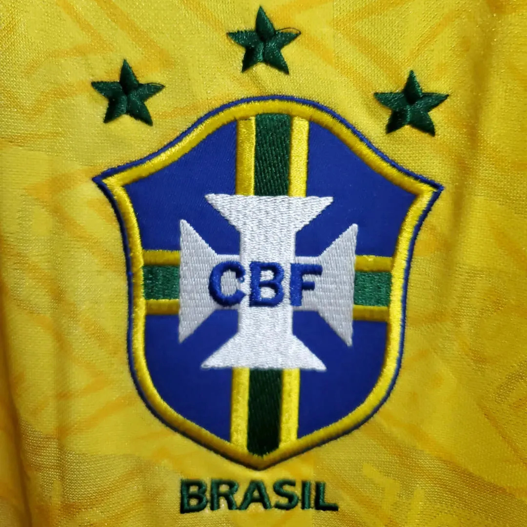 Camisa Brasil Retrô I 1993 Torcedor Amarela Masculina
