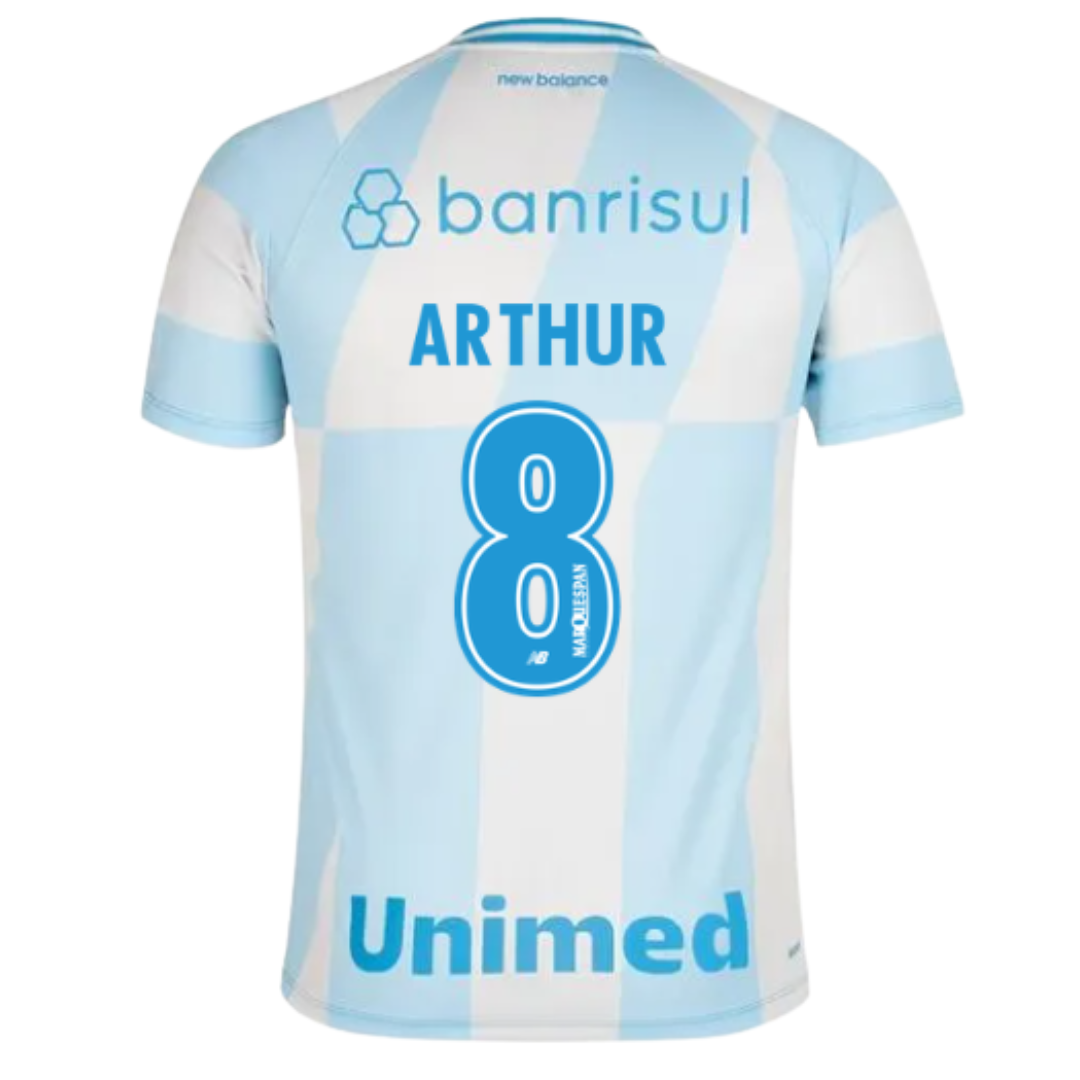 Camisa Grêmio - Arthur #8 26/27 II TORCEDOR