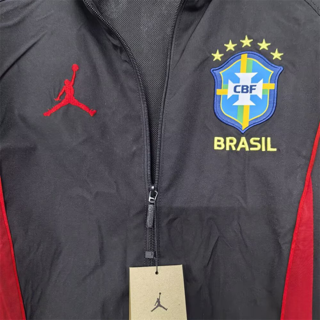 Jaqueta Brasil Dri-FIT Masculina (VERMELHA)