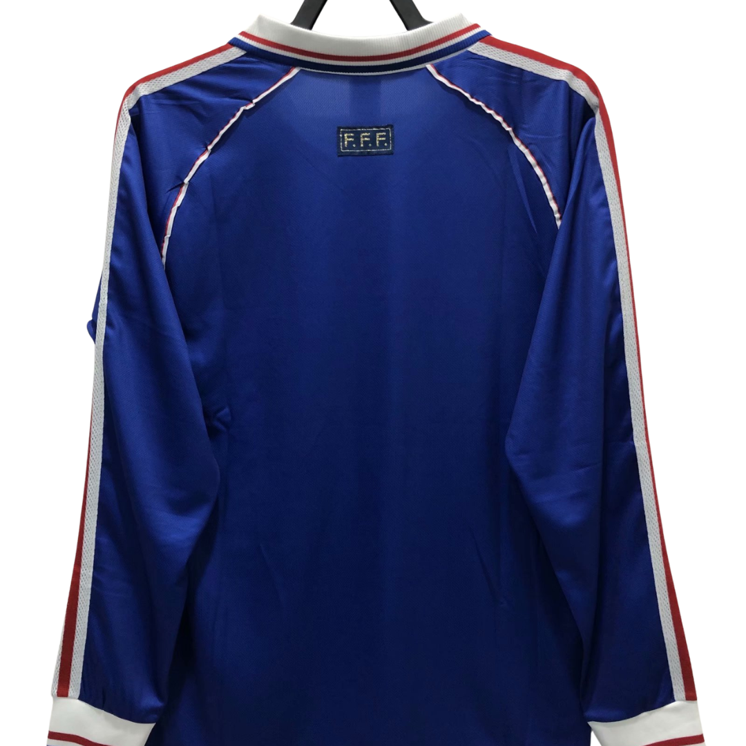 Camisa Retrô Da França - 1998 Manga Longa