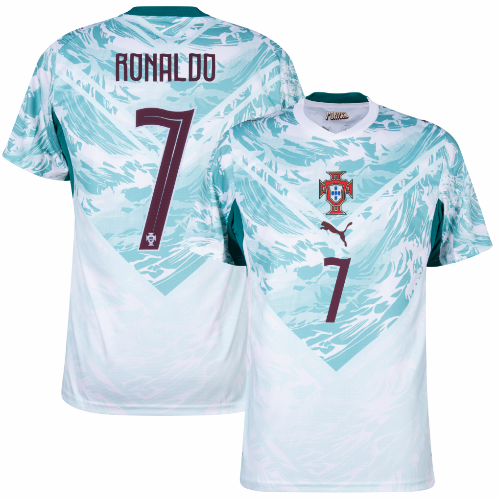 Camisa Portugal Ronaldo 7 Visitante (Jogador) Copa do Mundo 26/27