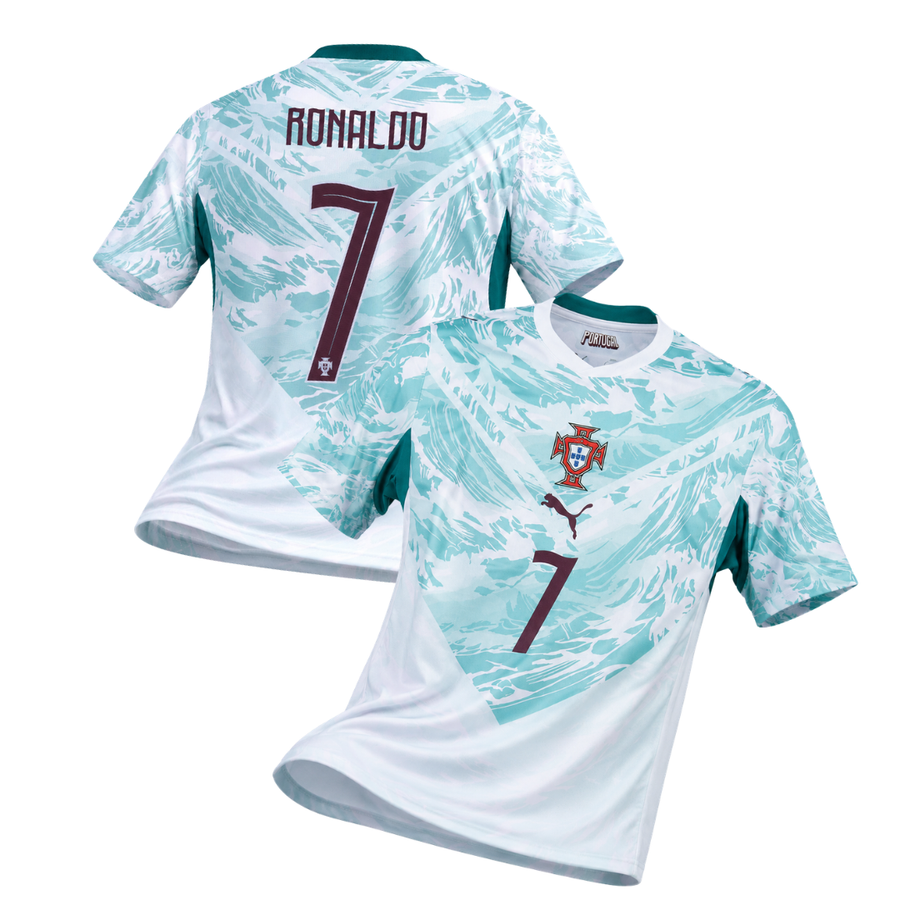 Camisa Portugal Ronaldo 7 Visitante (Jogador) Copa do Mundo 26/27