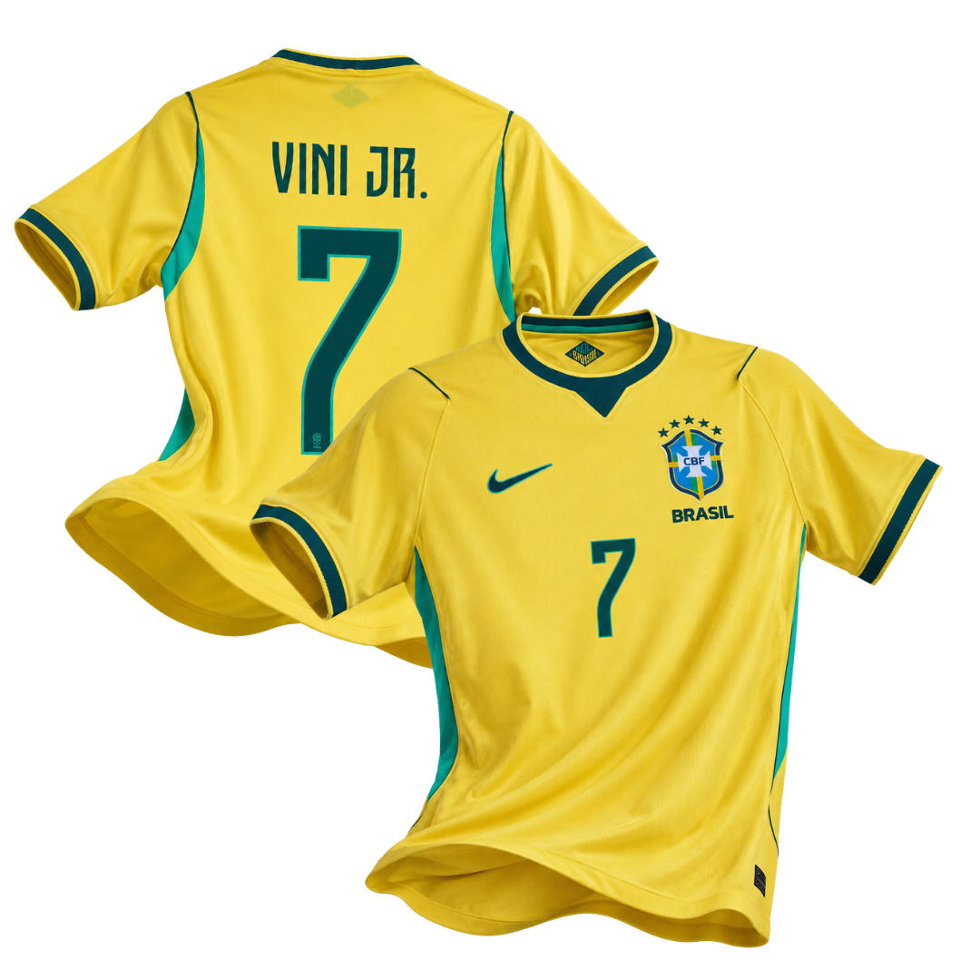 Camisa Brasil I - Vini Jr.  #7 26/27 JOGADOR