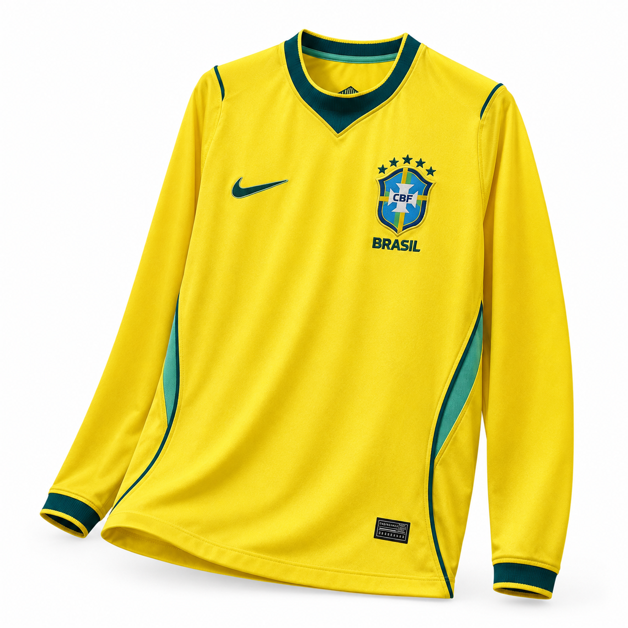 Camisa Manga Longa Brasil I 26/27 TORCEDOR