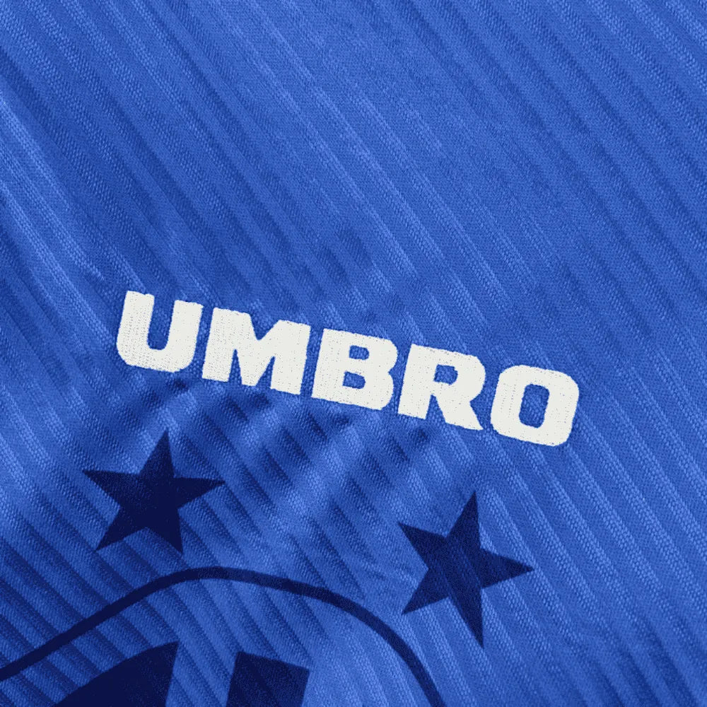 Camisa Futebol Brasil Retrô II Copa do Mundo 1994 Azul