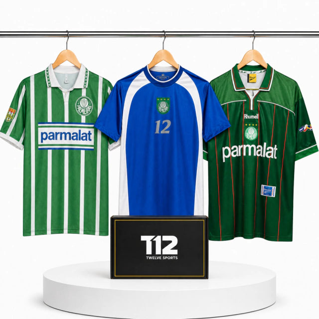 Box 3 Camisas Palmeiras Torcedor